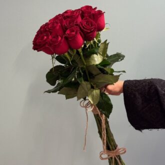 دسته گل رز ۲۰ شاخه